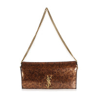 Saint Laurent Spicy Chocolate Sequin Medium Kate 99 Bag Handbag av