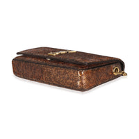 Saint Laurent Spicy Chocolate Sequin Medium Kate 99 Bag Handbag box
