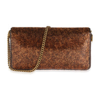 Saint Laurent Spicy Chocolate Sequin Medium Kate 99 Bag Handbag bv