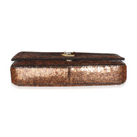 Saint Laurent Spicy Chocolate Sequin Medium Kate 99 Bag Handbag stamp