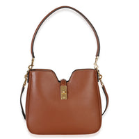 Celine Tan Smooth Calfskin Small Camille 16 Soft Shoulder Bag Handbag fv