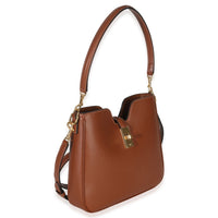Celine Tan Smooth Calfskin Small Camille 16 Soft Shoulder Bag Handbag pv