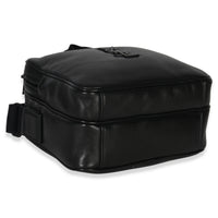 Saint Laurent Black Lambskin Monogram Niki Cube Camera Bag Handbag clasp