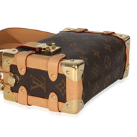 Louis Vuitton Monogram Canvas Side Trunk PM Handbag clasp
