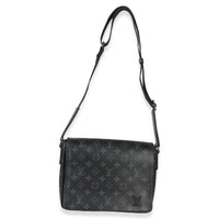 Louis Vuitton Monogram Eclipse Canvas District PM Handbag av