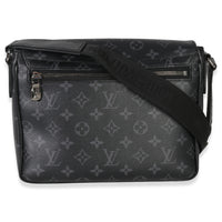 Louis Vuitton Monogram Eclipse Canvas District PM Handbag bv
