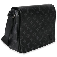 Louis Vuitton Monogram Eclipse Canvas District PM Handbag pv