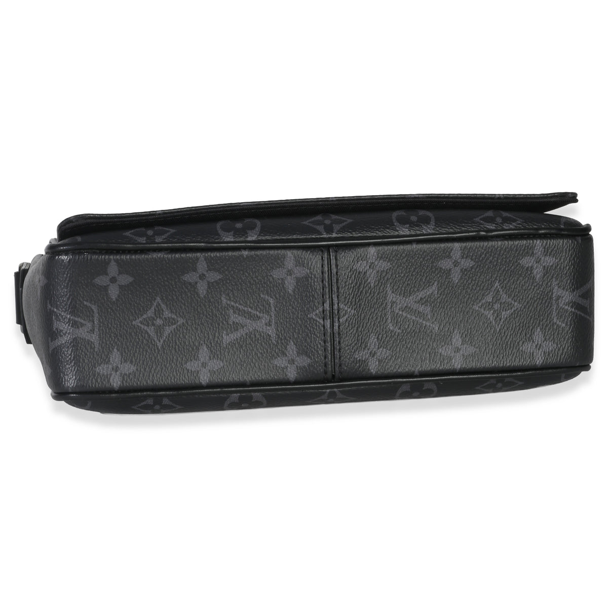 Louis Vuitton Monogram Eclipse Canvas District PM Handbag stamp