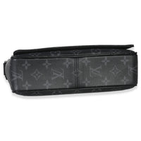 Louis Vuitton Monogram Eclipse Canvas District PM Handbag stamp