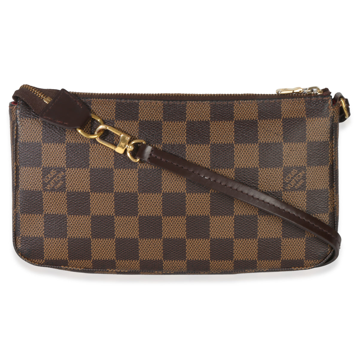 Louis Vuitton Damier Ebene Canvas Pochette Accessoires NM Handbag bv