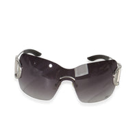 Christian Dior Diorly Crystal Logo Rimless Oversize Shield Sunglasses id