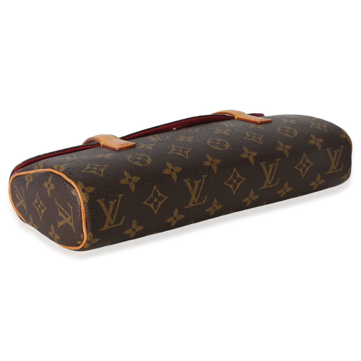 Louis Vuitton Monogram Canvas Sonatine Handbag clasp