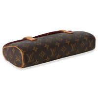 Louis Vuitton Monogram Canvas Sonatine Handbag clasp