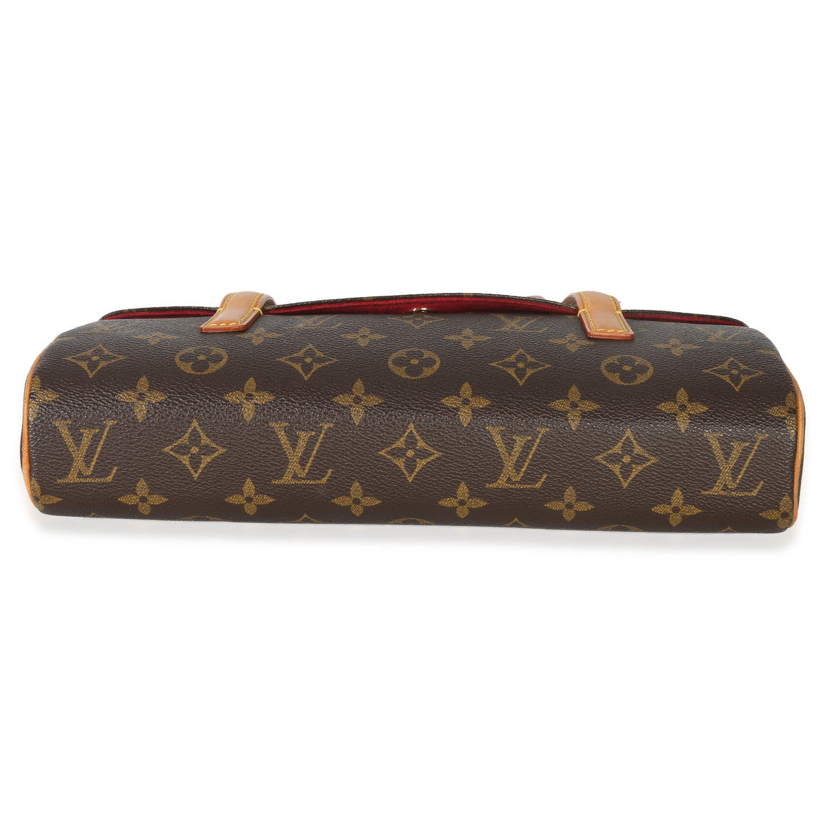 Louis Vuitton Monogram Canvas Sonatine Handbag stamp