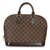 Louis Vuitton Damier Ebene Canvas Alma PM Handbag id