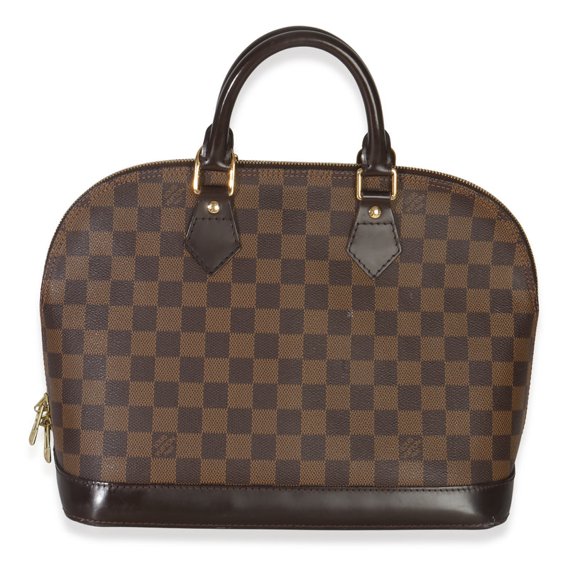 Louis Vuitton Damier Ebene Canvas Alma PM Handbag id
