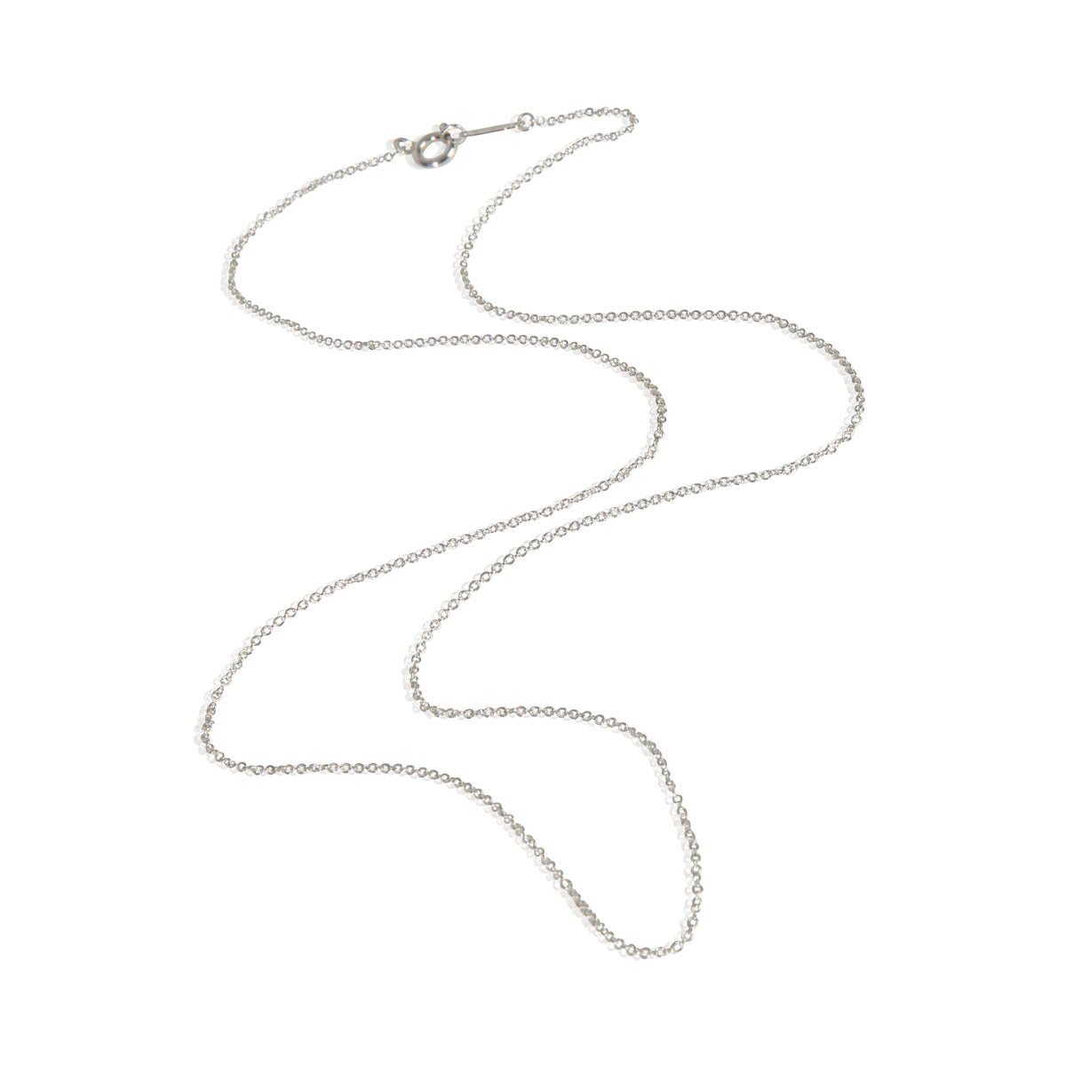 Tiffany & Co. Sterling Silver Cable Chain Necklace pv
