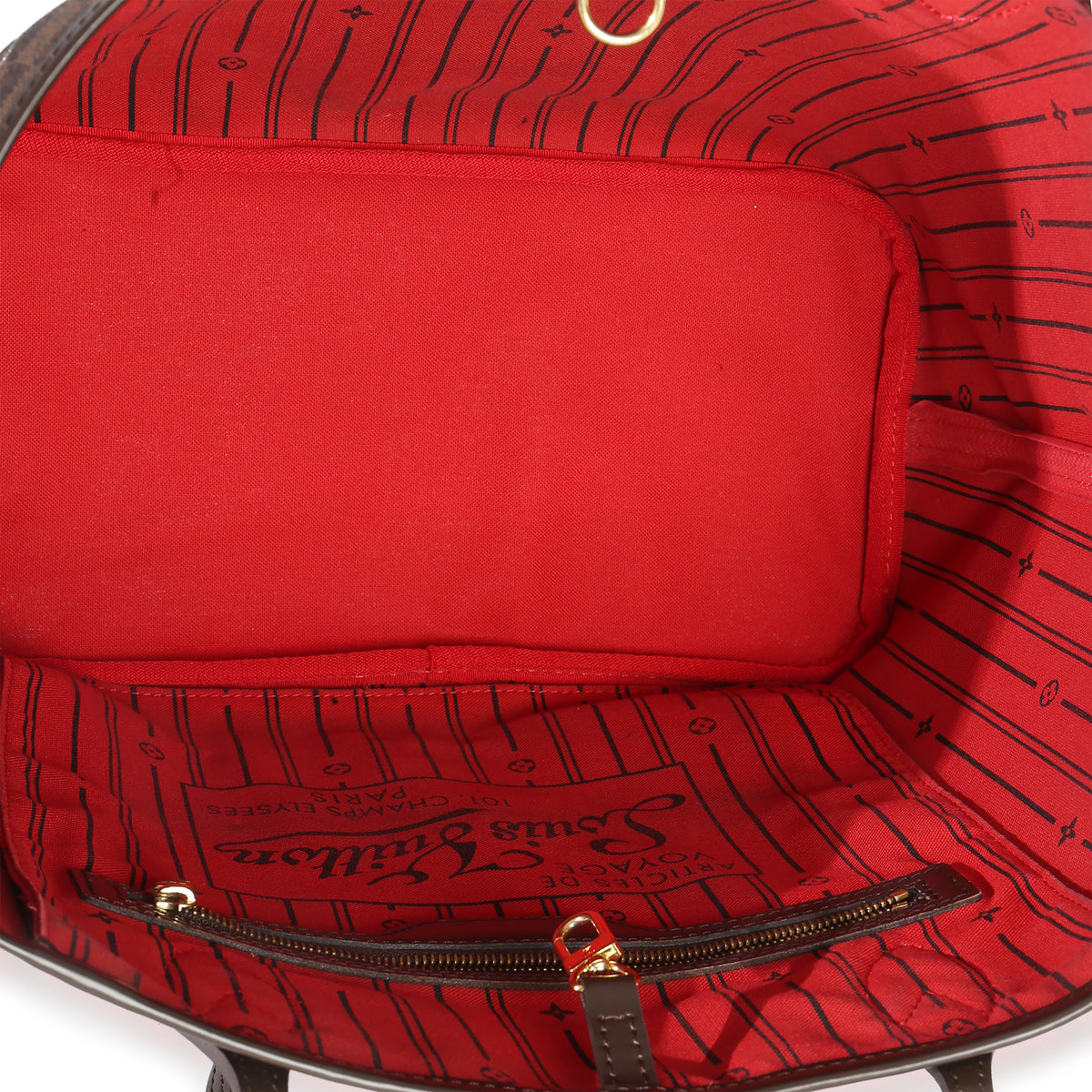 Louis Vuitton Damier Ebene Canvas Neverfull MM Handbag av