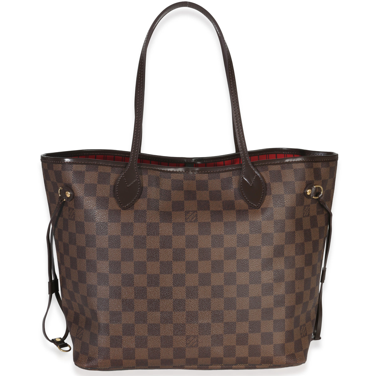 Louis Vuitton Damier Ebene Canvas Neverfull MM Handbag bv