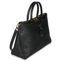 Louis Vuitton Black Monogram Empreinte Trianon MM Handbag pv