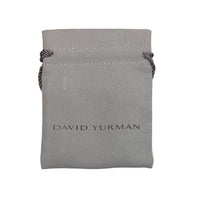 David Yurman Sterling Silver Hematite Berries Tassel Necklace box