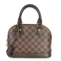 Louis Vuitton Damier Ebene Canvas Alma BB Handbag id