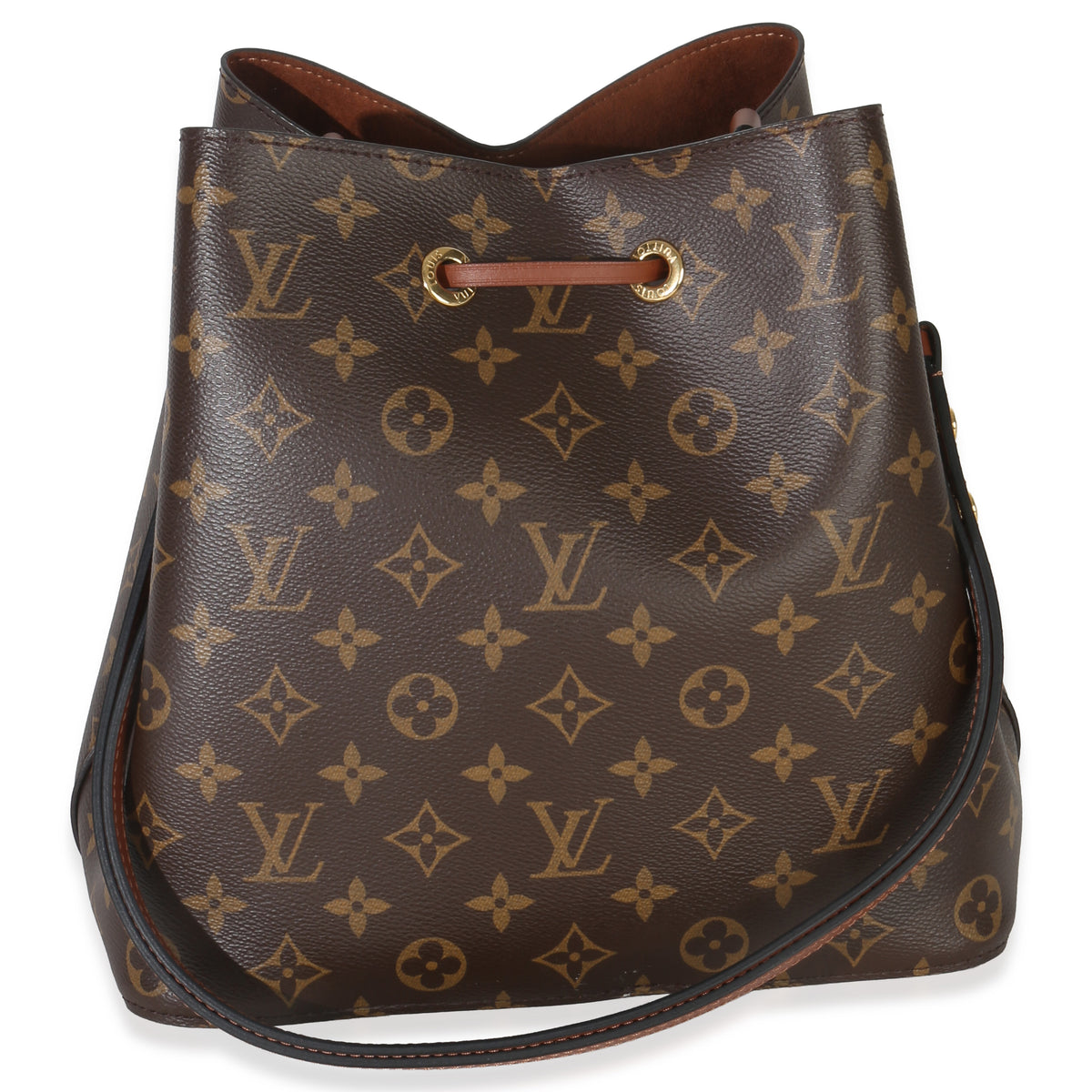 Louis Vuitton Caramel Monogram Canvas NeoNoe MM Handbag bv