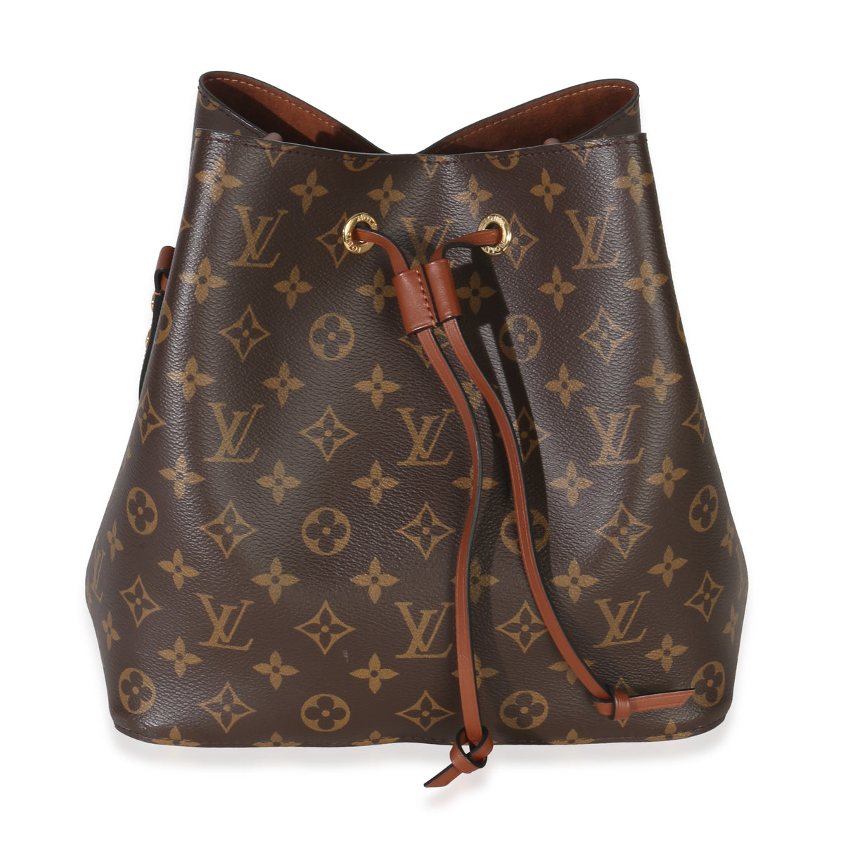 Louis Vuitton Caramel Monogram Canvas NeoNoe MM Handbag fv