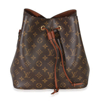 Louis Vuitton Caramel Monogram Canvas NeoNoe MM Handbag fv
