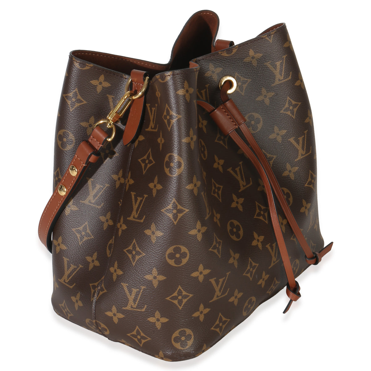 Louis Vuitton Caramel Monogram Canvas NeoNoe MM Handbag pv
