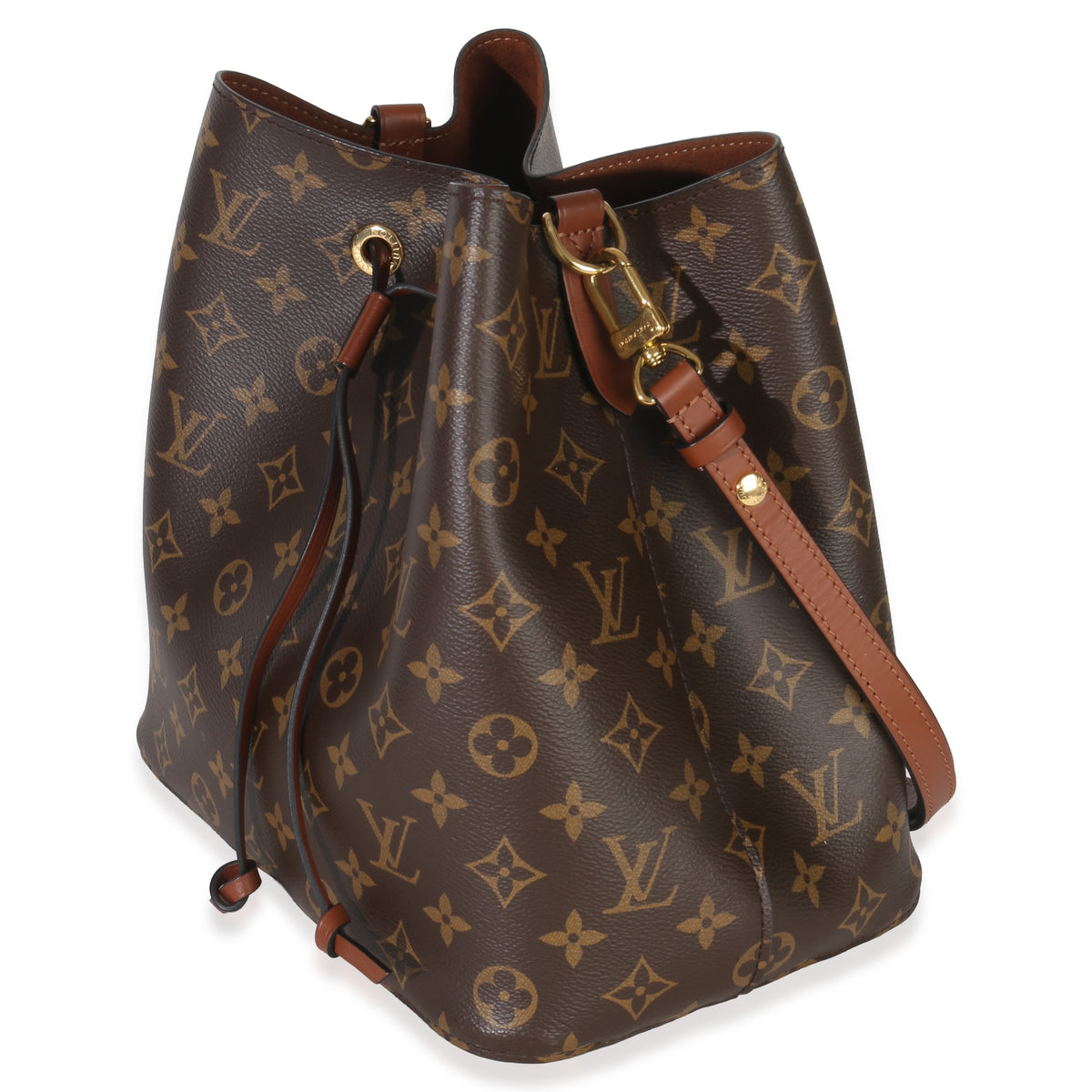 Louis Vuitton Caramel Monogram Canvas NeoNoe MM Handbag sv