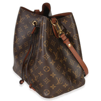 Louis Vuitton Caramel Monogram Canvas NeoNoe MM Handbag sv