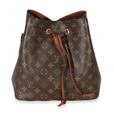 Louis Vuitton Caramel Monogram Canvas NeoNoe MM Handbag fv
