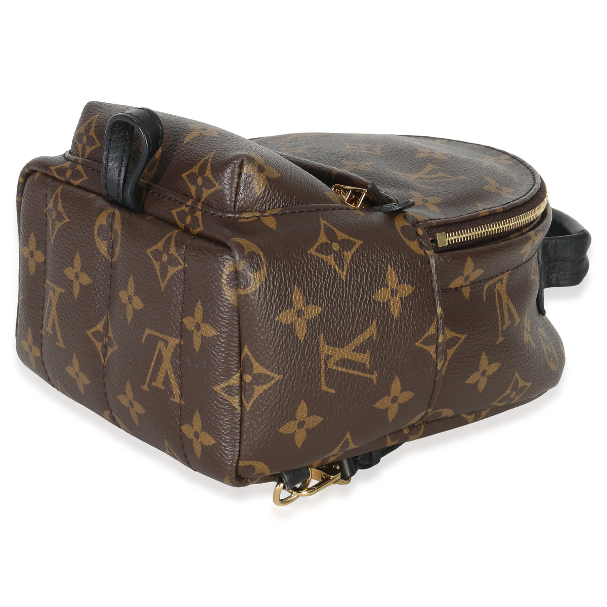 Louis Vuitton Monogram Canvas Mini Palm Springs Handbag clasp