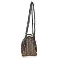 Louis Vuitton Monogram Canvas Mini Palm Springs Handbag stamp