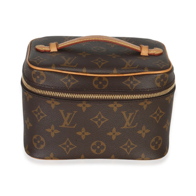 Louis Vuitton Monogram Canvas Nice Mini Vanity Handbag id