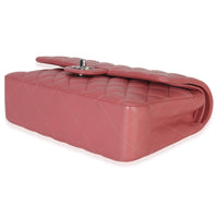 Chanel Pink Quilted Lambskin Medium Classic Double Flap Bag Handbag box