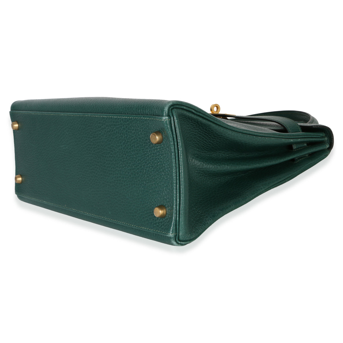 Hermès Vert Anglais Ardennes Kelly 28 GHW Handbag box