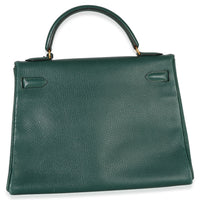 Hermès Vert Anglais Ardennes Kelly 28 GHW Handbag bv
