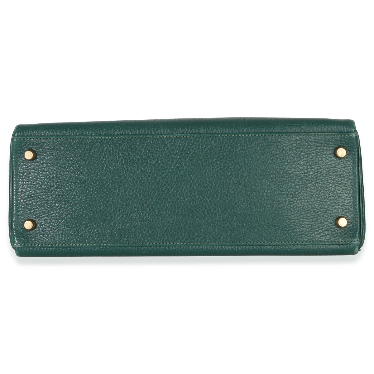 Hermès Vert Anglais Ardennes Kelly 28 GHW Handbag stamp