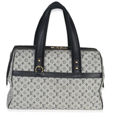 Louis Vuitton Navy Mini Lin Josephine GM Shoulder Bag Handbag id
