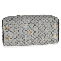 Louis Vuitton Navy Mini Lin Josephine GM Shoulder Bag Handbag stamp
