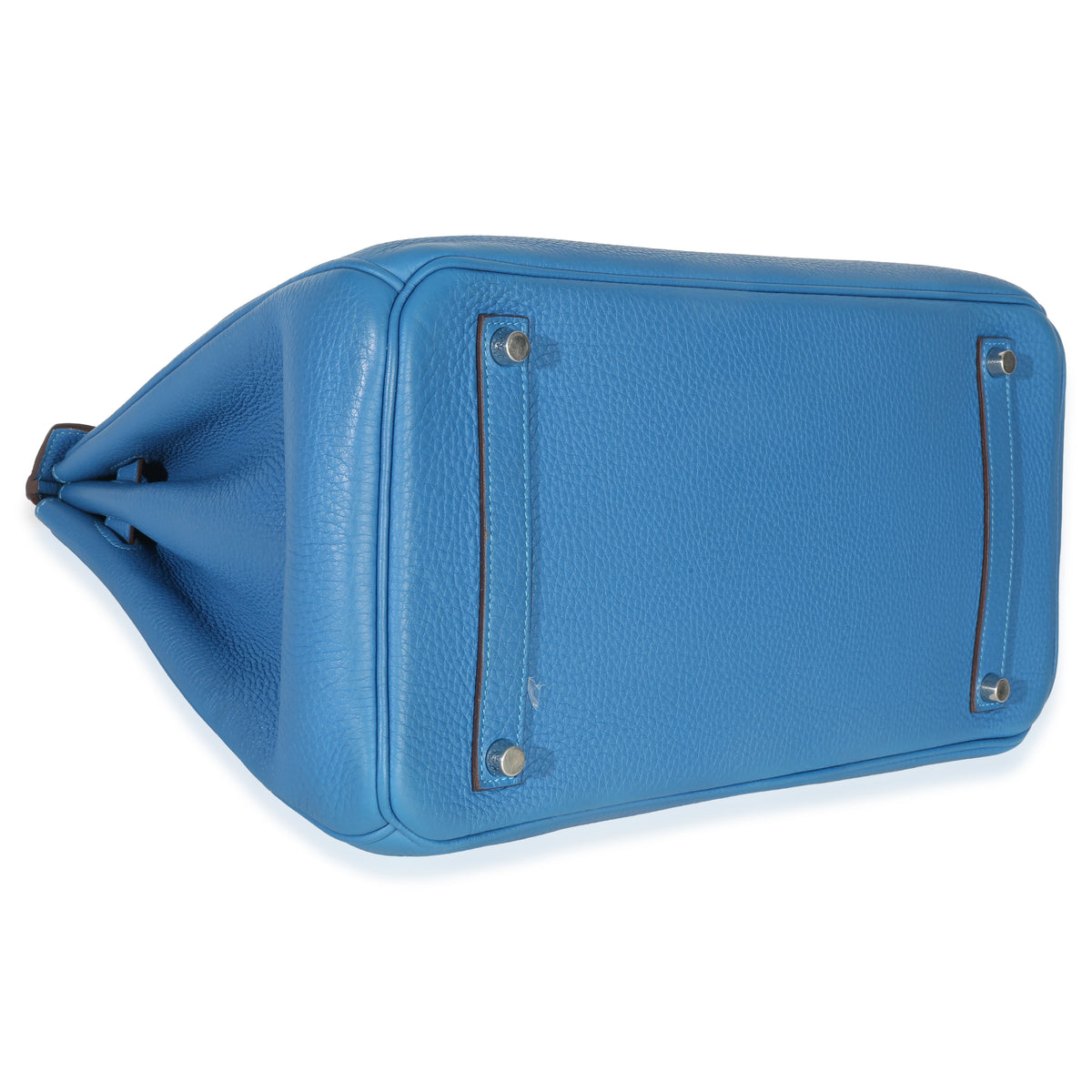 Hermès Bleu Zellige Togo Birkin 35 PHW Handbag av