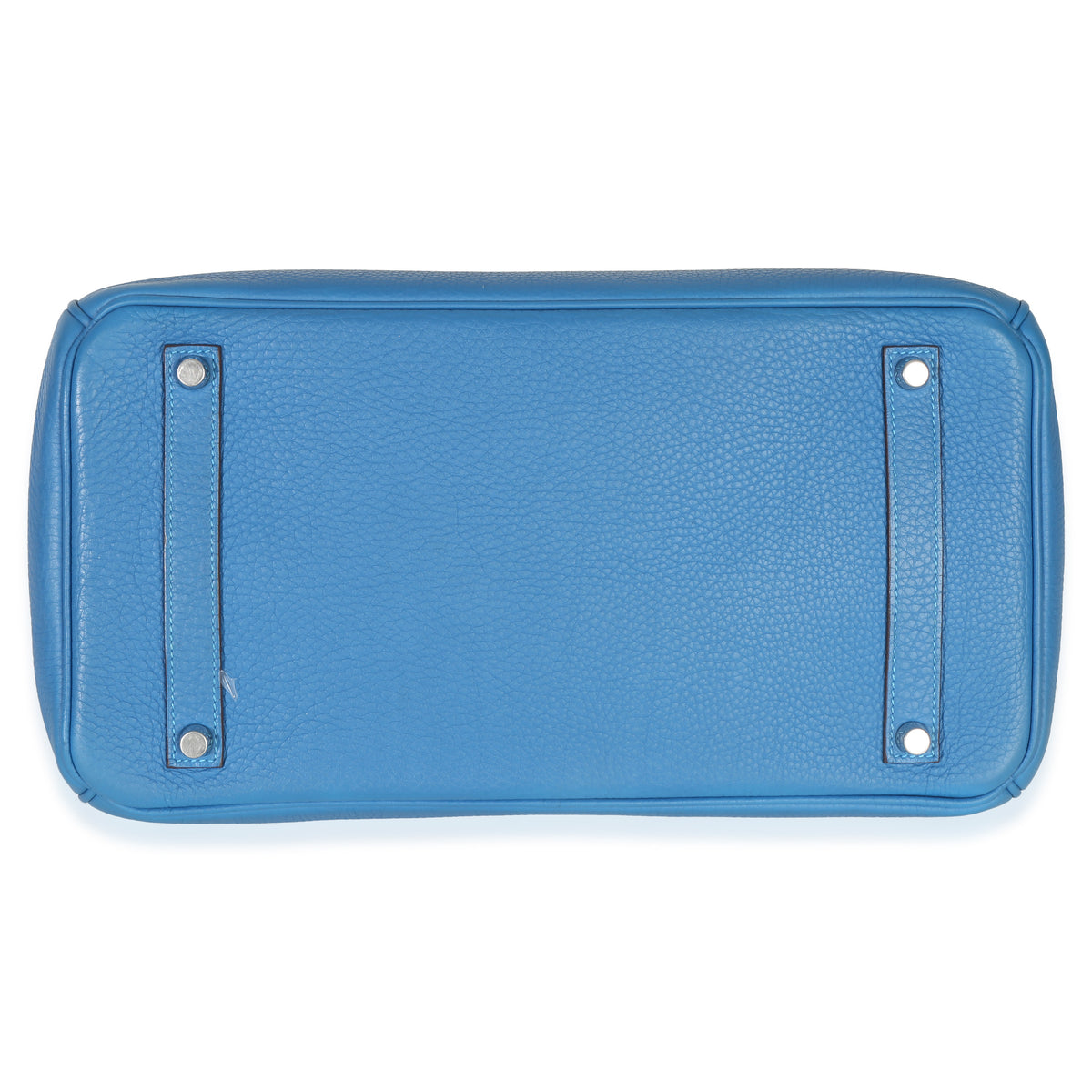 Hermès Bleu Zellige Togo Birkin 35 PHW Handbag box