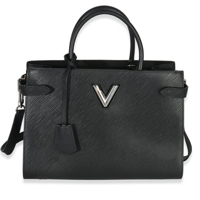 Louis Vuitton Black Epi Twist Tote Handbag id