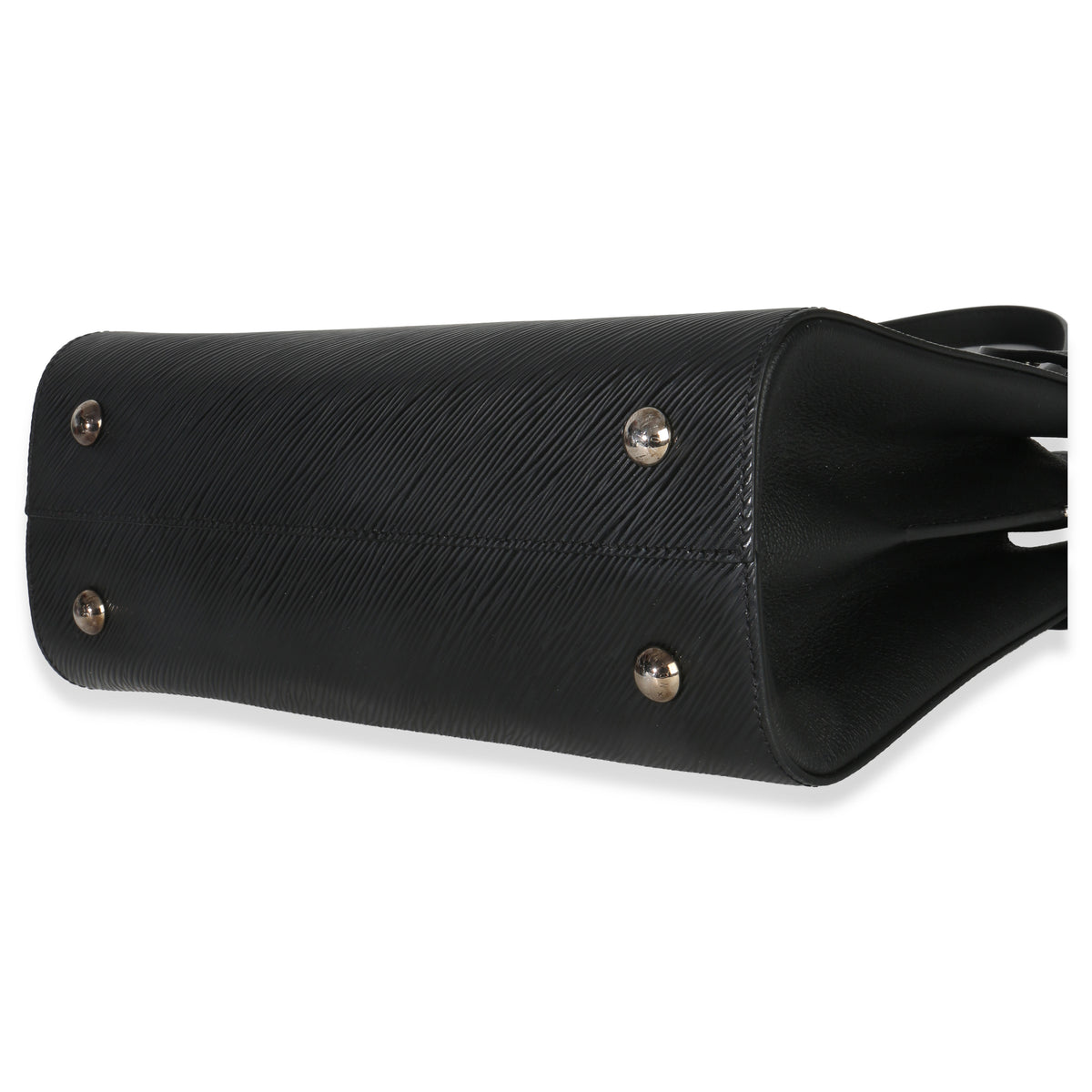 Louis Vuitton Black Epi Twist Tote Handbag clasp