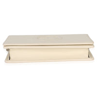 Gucci Cream Pebbled Calfskin Soho Wallet On Chain Handbag stamp