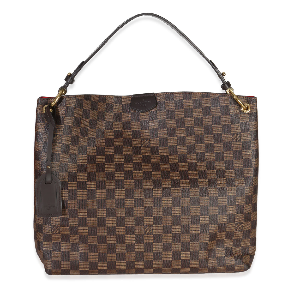 Louis Vuitton Damier Ebene Canvas Graceful MM Handbag fv