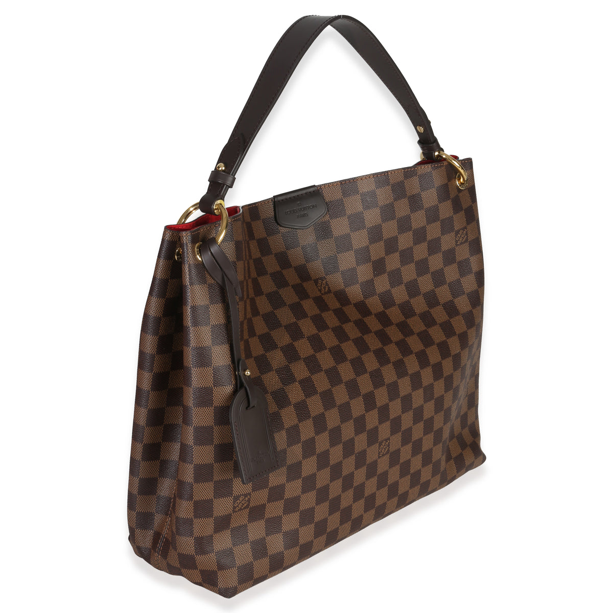Louis Vuitton Damier Ebene Canvas Graceful MM Handbag pv