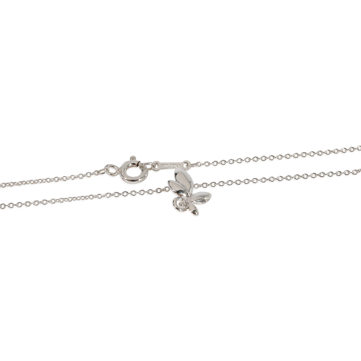 Tiffany & Co. Sterling Silver  Paloma Picasso Olive Leaf Pendant sv